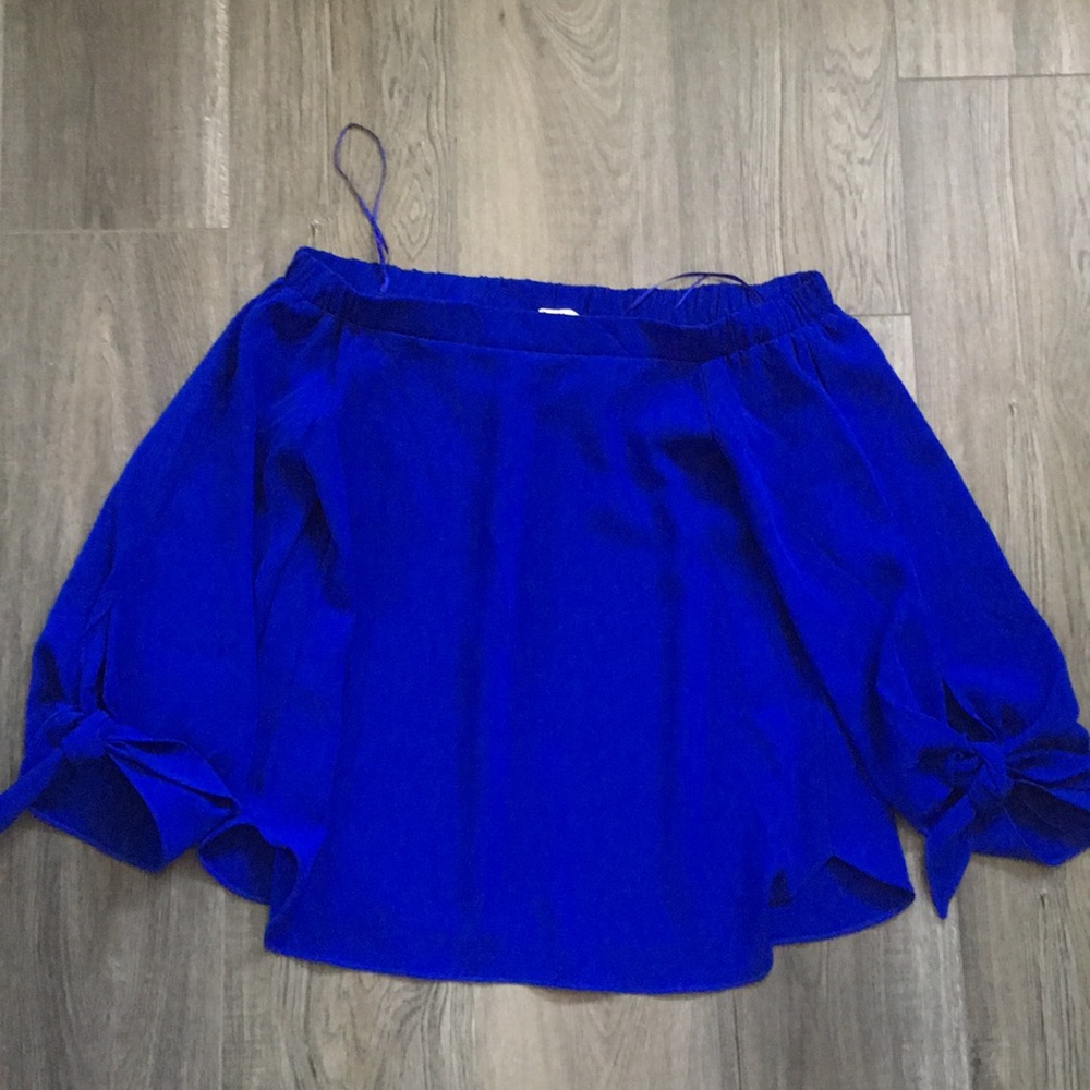 Off the shoulder blouse